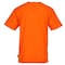 Dome75 Safety Shirt, Enhanced Visibility, Poly/Jersey, HiVis Orange, XL DSS2601 - alternate 6