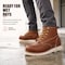Handpoint Mens 6 in Soft Toe Work Boots-Water Resistant Full Grain Leather Safety Boots, EH Rated, 7.5 HVB806-EE-7.5 - alternate 4