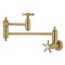 Kingston Brass Wall Mount Pot Filler Faucet, Brushed Brass KS3107NX - alternate 1