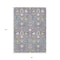 Homeroots 8' X 10' Lavender Blue And Green Oriental Washable Indoor Outdoor Area Rug 598061 - alternate 8