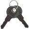 Safety Technology International Key, Silver, 1-3/4" Sz, Nickel Material, PK2 KIT-H18054 - alternate 1
