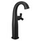 Delta Stryke Single Handle Vessel Bathroom Faucet, 6.44 in, Matte Black 7776-BL-DST - alternate 3