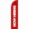 Showdown Displays 13 Ft  Premium Blade Sail Sign Double-Sided Graphic - Now Hiring Red Burst 908122-003 - alternate 2