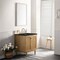 James Martin Vanities Laurent 30" Single Vanity, Light Natural Oak, w/ 3 CM Phantome Eclos Top 545-V30-LNO-3PHT - alternate 6