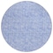 Homeroots 8' Denim Blue And Ivory Round Floral Washable Indoor Outdoor Area Rug 581860 - alternate 5
