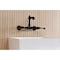 Kingston Brass Double-Handle Wall Mount Bathroom Faucet, Matte Black KS7250BL - alternate 3