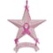 Homeroots Set of Six Pink Resin Hanging Figurine Ornaments, 6PK 415548 - alternate 1