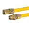 Brasscraft Eastman ProCoat 1/2 in. MIP X 1/2 in. D FIP 36 in. Stainless Steel Gas Connector 10YE515036B - alternate 1