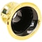 Deejay Led Blue-Gold Bolt-on Horn Flare with 2-in Throat for 2-in Compatible High Frequency Drivers TBH2INHORNBKGOLD - alternate 5