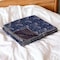 Homeroots 50" X 70" Blue and Gray Kantha Cotton Paisley Throw Blanket with Embroidery 332338 - alternate 4