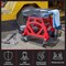 Stalwart Creeper Stool Chair - Mechanic Chair with Wheels & Tool Tray, 300lb Capacity by Red/Black 75-CAR2021 - alternate 12