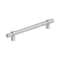 Amerock Central 6-5/16 inch (160mm) Center-to-Center Polished Chrome Cabinet Pull, 10PK 10VMP3716326 - alternate 1