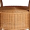 Bali & Pari Abena Bohemian Scalloped Light Honey Rattan Dining Table 258-14188-ZORO - alternate 8