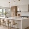 Vaxcel Shelby Mini Pendant Light, Champagne Gold, White Marble Glass, 5.25-In. Wide P0478 - alternate 8