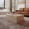 Leisuremod Maya 35 in Fiberstone Coffee Table, Travertine Finish, Weatherproof, Fully Assembled MCT35TR - alternate 8