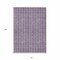 Homeroots 8' X 10' Purple And Ivory Striped Washable Indoor Outdoor Area Rug 595892 - alternate 7