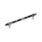 Amerock Carrione 8 inch 203mm Center-to-Center Marble Black/Satin Nickel Cabinet Pull BP36663MBKG10 - alternate 1