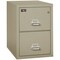 Fireking 2 Drawer, 2 Hr Fire & Impact Rated, Vertical, 32" depth Legal Pewter 2-2130-2PE - alternate 1