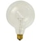 Ilc Replacement Incandescent Bulb, 100 Watts, 130 Volts, G40 AH LIGHTING G40/100/CL - alternate 1
