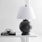 Jonathan Y Sophie 26" Resin LED Table Lamp, Dark Gray JYL3040A - alternate 5