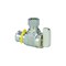 Viega PureFlow 1/2 in. x 1/4 in. Zero Lead Press Stop Valve Angled Chrome 93511 - alternate 1