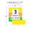Avery Rectangular Color Coding Labels, 1, PK72 6722 - alternate 4