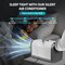 Edendirect 4500 BTU Portable Air Conditioner Cools with Remote, 170 sq. ft. with Dehumidifier in White for Tent ZR-T1pro - alternate 8