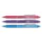 Pilot FriXion Clicker Erasable Gel Pen, Retractable, Fine 0.7 mm, Assorted Ink and Barrel Colors, 3PK 31469 - alternate 1