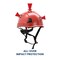 Interstate Safety Type II Class E Safety Helmet, Red 40415 - alternate 7