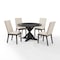 Crosley Hayden 5-Piece Round Dining Table Set For 4 KF13074SL - alternate 1