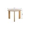 Homeroots 42" Natural Solid Wood Three Leg Base Round Top Dining Table 712209 - alternate 6