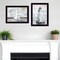 Homeroots Set Of Two Lighthouse Sailboat Black Single Rim Framed Print Wall Art, 2PK 407081 - alternate 4