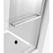 Kingston Brass 60" Acrylic Alcove Right-Hand Drain Tub with Left Sliding Tub Door, White/Brushed Nickel KVTDE603121R8 - alternate 3