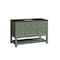 James Martin Vanities Breckenridge 48" Single Vanity, Smokey Celadon, w/ 3 CM Phantome Eclos Top 330-V48-SC-3PHT - alternate 5