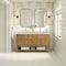 James Martin Vanities Breckenridge 60" Dbl Vanity, Light Natural Oak, w/3 CM Siberian Silestone Top w/FreePower WirelessCha 330-V60D-LNO-FSFR - alternate 6