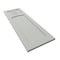 Ekena Millwork True Fit PVC San Miguel Mission Style Fixed Mount Shutters, Hailstorm Gray, 18W x 28H, PR TFP001SM18X028ST - alternate 8