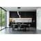 Z-Lite Renaud Matte Black 7 Light Chandelier 827P6-7R-MB-LED - alternate 4