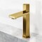 Vigo Nova Single Handle Single-Hole Bathroom Faucet in Matte Brushed Gold VG01053MG - alternate 4