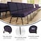 Flash Furniture Hercules Church Chair, 21-1/4 in W 25" L 33" H, Fabric Seat FD-CH0221-4-GV-ROY-GG - alternate 7