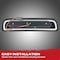 Recon 15-19 F150/17-C F250/F350/F450/F550 LED 3RD BL KIT ONLY FITS MODELS WH 264128BK - alternate 5
