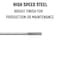Drill America .5750 HSS Straight Shank Straight Flute Chucking Reamer DWRR.5750 - alternate 9