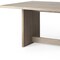 Homeroots 84" Taupe Dining Table 397608 - alternate 5