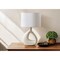 Monarch Specialties Lighting, 23"h, Table Lamp, Ivory Resin, Ivory / Cream Shade, Contemporary I 9880 - alternate 2