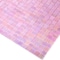Apollo Tile Skosh 11.6 in. x 11.6 in. Glossy Pale Pink Glass Mosaic Wall and Floor Tile 18.69 sqft/case, 20PK APLNB88PK222A - alternate 5