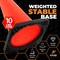 Xpose Safety Traffic Safety Cone, 28 in, PVC Plastic, 10 lb Base, DOT Approved, Orange, 6 pk OTC28-10L-6-X-S - alternate 8