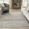 Homeroots 4' X 6' Gray And Beige Abstract Indoor Outdoor Area Rug 545516 - alternate 7
