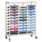 Omnimed Horizontal Open Chart Rack 3 Tier In Beige (53H X 41W X 15D) (30 Binder Capacity) 264430-BG - alternate 1