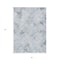 Homeroots 5' X 8' Navy Blue And Sky Blue Geometric Washable Indoor Outdoor Area Rug 588257 - alternate 6