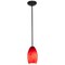 Access Lighting Merlot, Pendant, Oil Rubbed Bronze Finish, Red Sky Glass 28011-1R-ORB/RUSKY - alternate 1