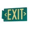 Brady Glo Exit Sign 8.75X15.5 2Side Gn/Wt 1149966 - alternate 3